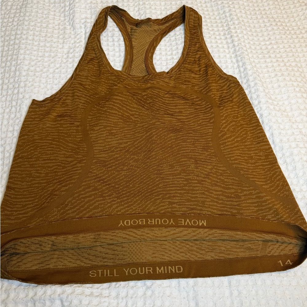 lululemon athletica Tan Tank Top - Picture 2 of 4